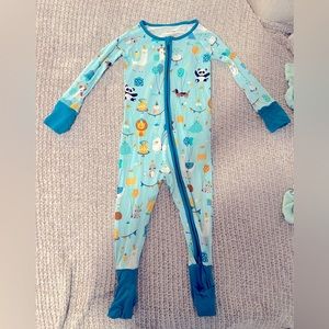 Little Sleepies convertible onesie Happy Birthday Limited edition size 12-18m